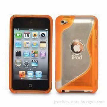 TPU Case for iPod Touch 4, Combined with Plastic PCMaterial, Protects iPhone as Good as Original
